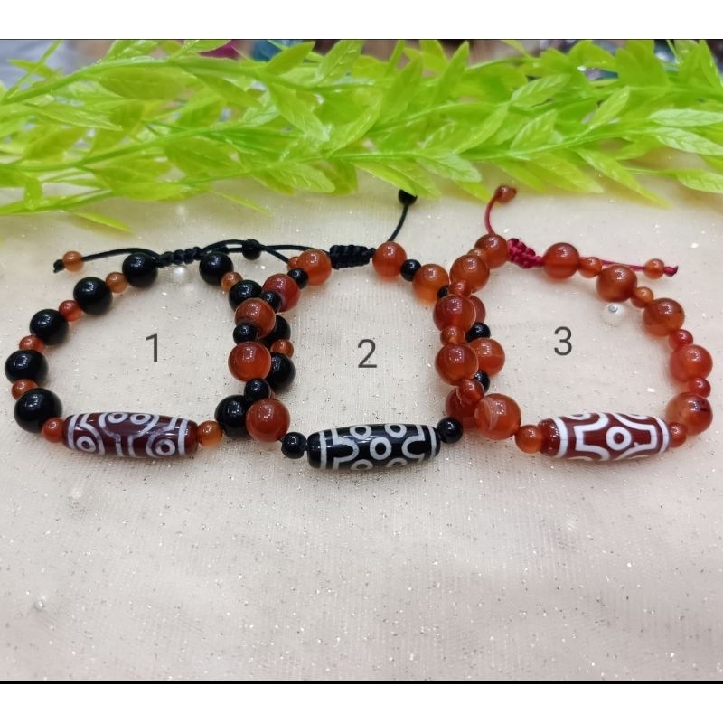 gelang lamiang kombinasi batu akik