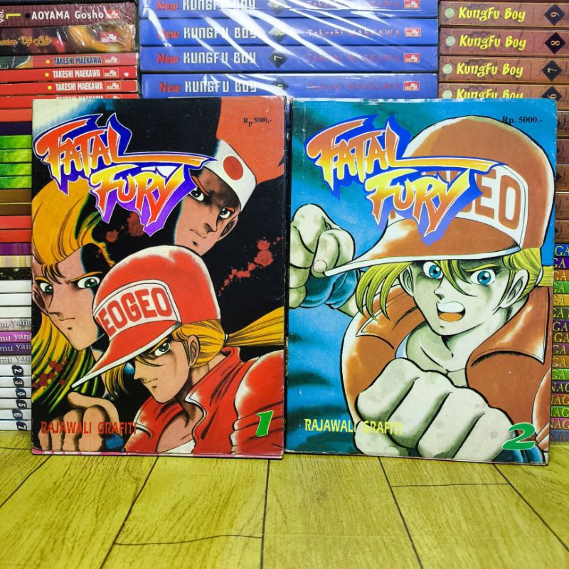 Set Komik Fatal Fury volume 1 dan 2 (end)