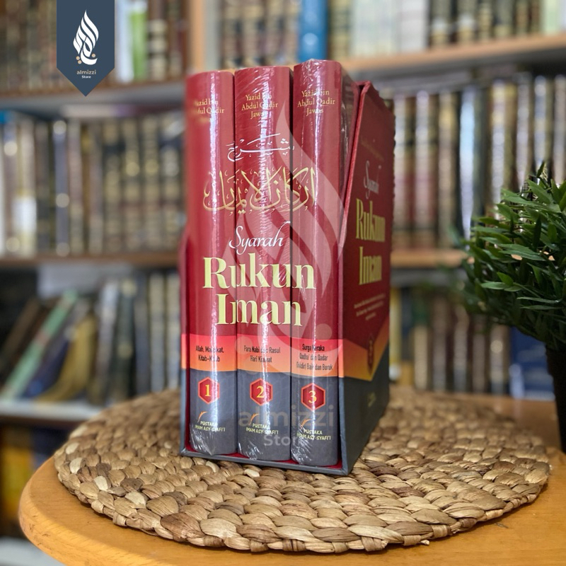 Buku Syarah Rukun Iman karya Ustadz Yazid 1 SET +box