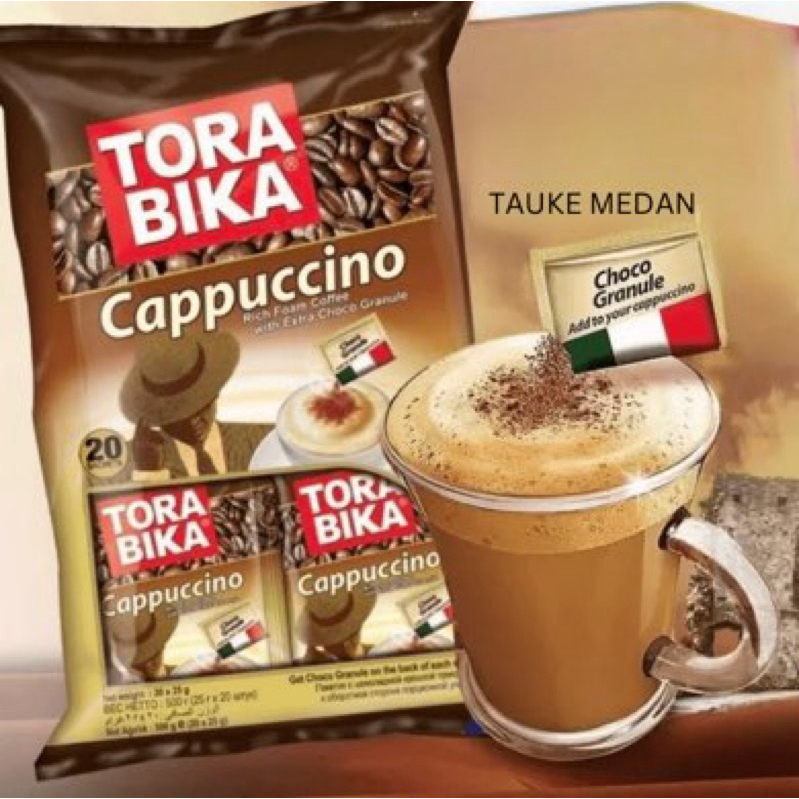 

Tora Bika Cappuccino Choco granule 10x25g