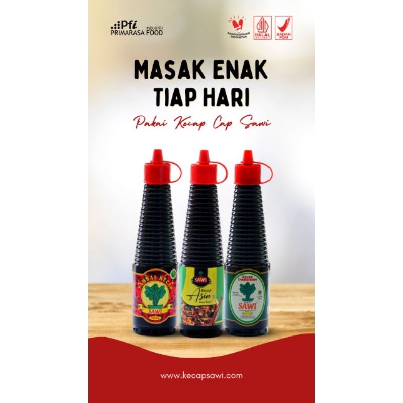 

Bundling Paket Hemat 3 Kecap Sawi 140 ml