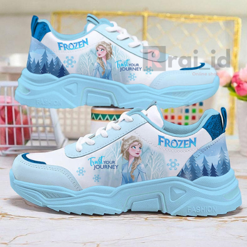 Sepatu Frozen Anak Perempuan Sepatu Frozen Elsa Sepatu Frozen Disney Toska