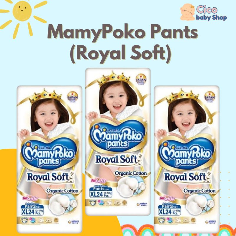 MamyPoko Pants Royal Soft Size M