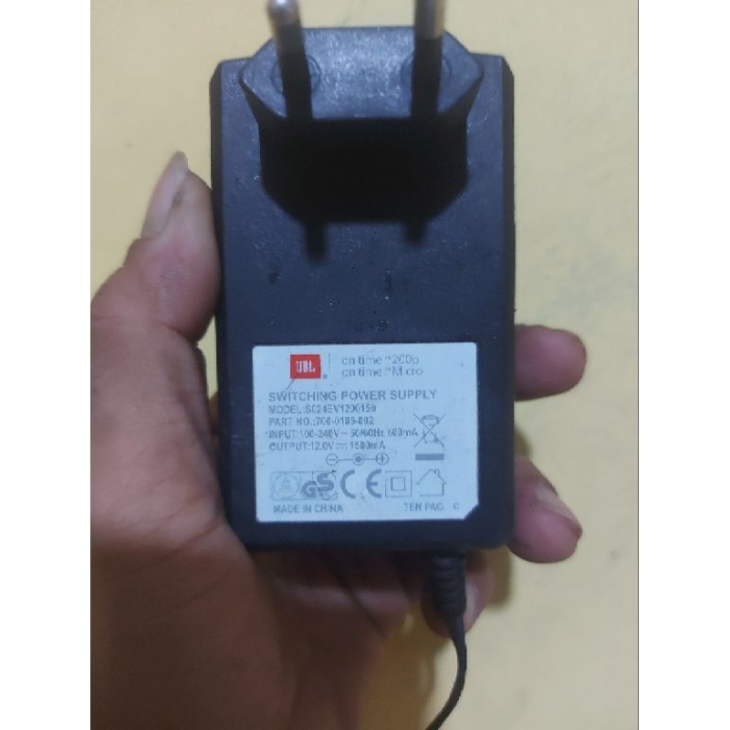 Adaptor JBL 12.0V-1500mA Ori (Second)