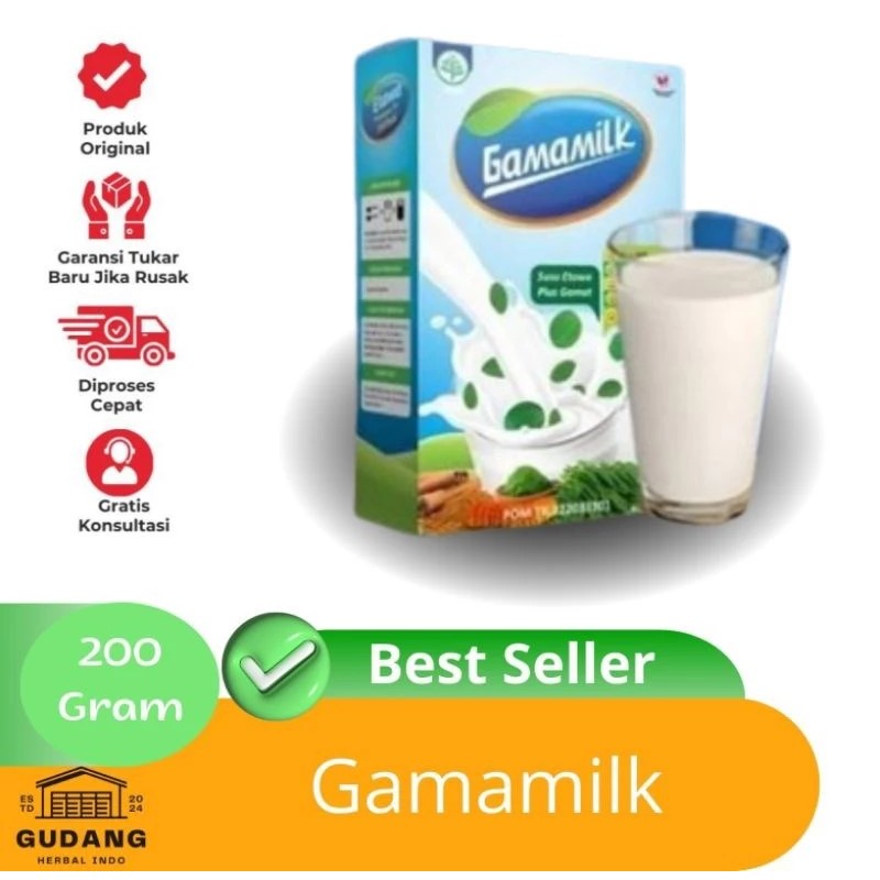 

1 BOX GAMAMILK Susu Etawa Plus Gamat Cegah Permasalahan Sendi & Tulang 100% Original