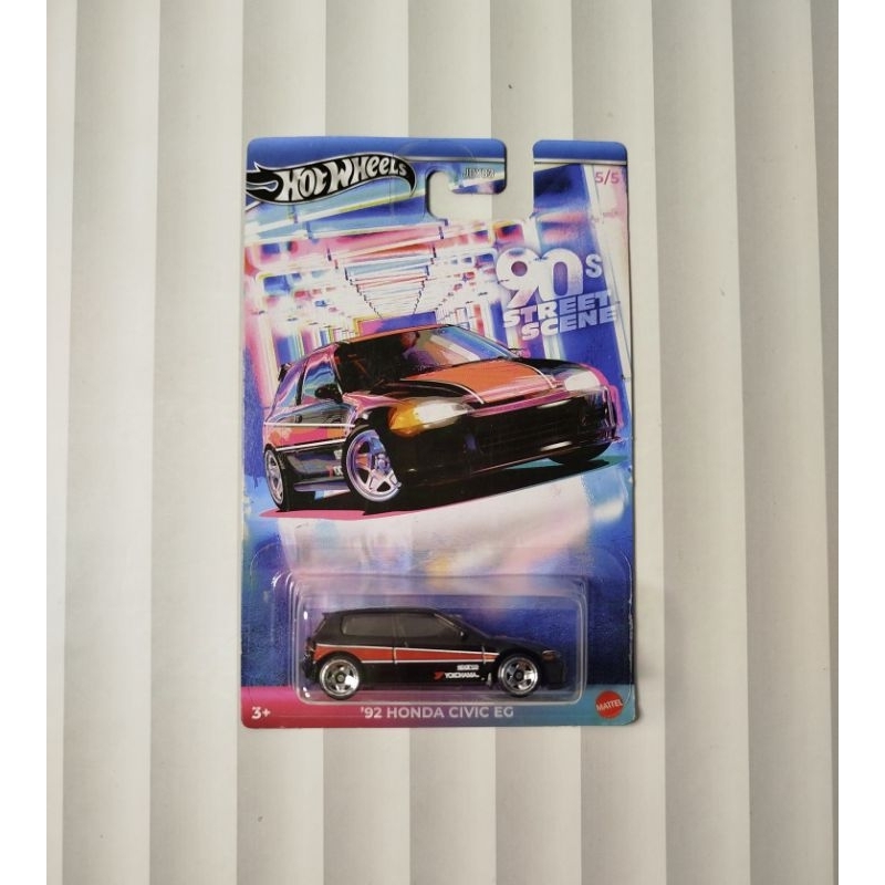 HOT WHEELS HONDA CIVIC EG 90S STREET SCENE