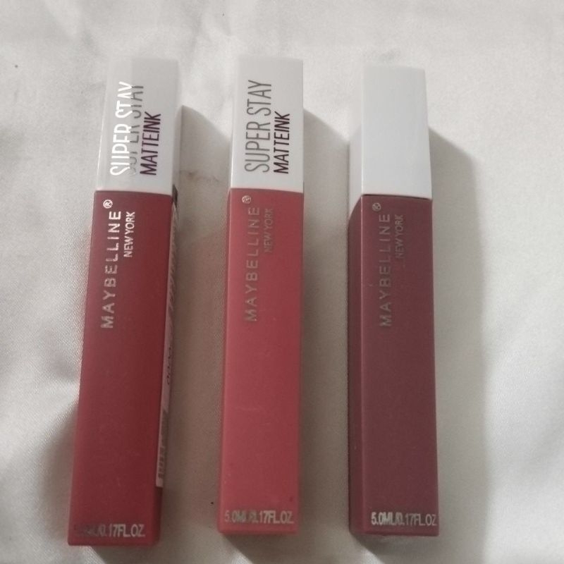 Maybelline Super Stay MATTEINK Maybelline Lipstik Maybelline Lipsmatte Lipstik Viral Lipstik Matte P