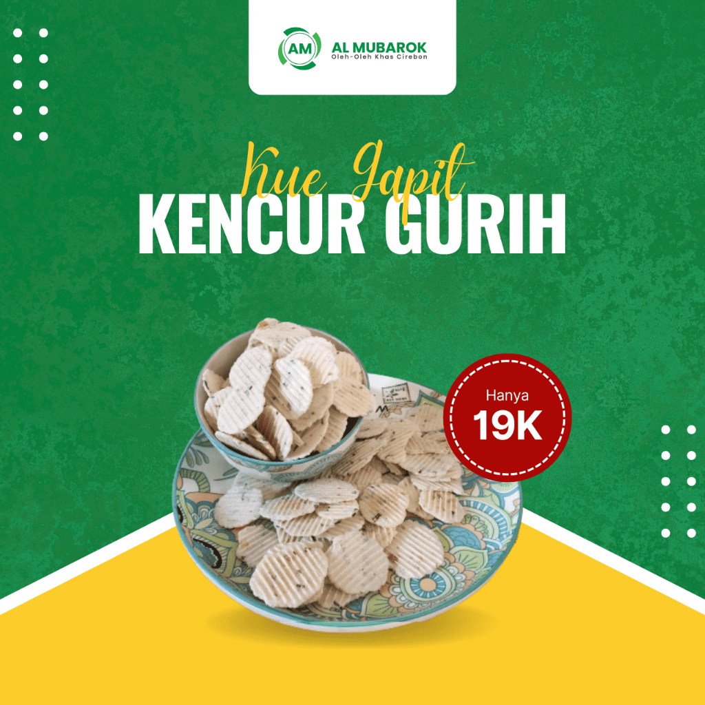 

Kue Gapit Kencur Renyah Gurih Asli Cirebon