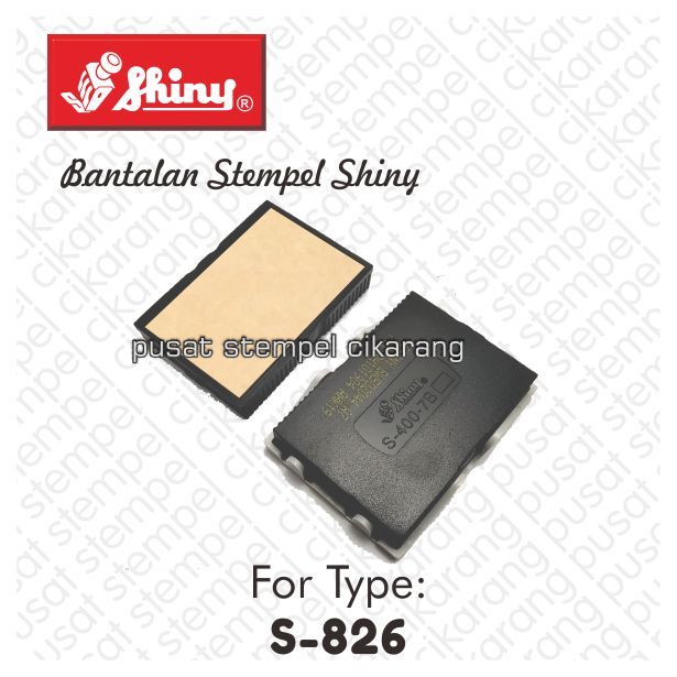 

Bantalan Stempel Shiny Type S-826 / Tanpa Warna