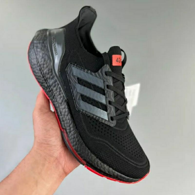 adidas ultraboost 21 black red