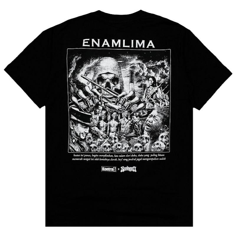 Tshirt SERINGAI - ENAM LIMA | Seringai Official Merchandise