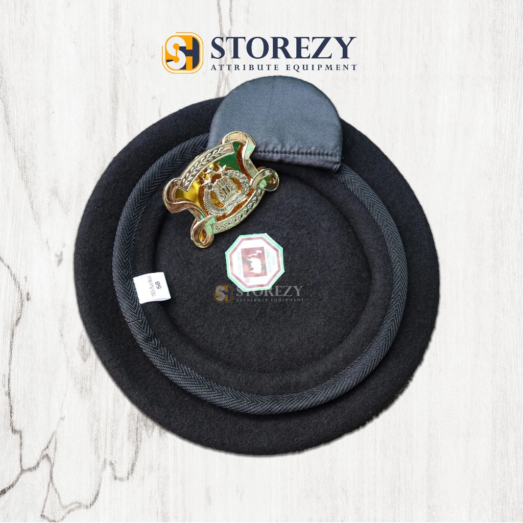 Baret Sabhara + Emblem Sabhara (Camel)