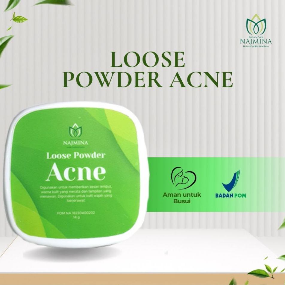 Bedak Tabur Acne by Najmina Beautycare