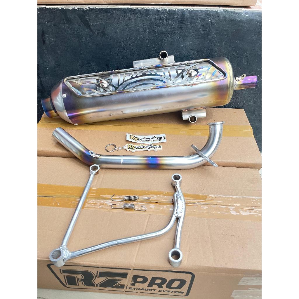 LIVE - KNALPOT KONDOMAN TYPE SR SUNBLUE GENIO BEAT DELUXE SCOOPY NEW BEAT STREET NEW / SARINGAN BOR-