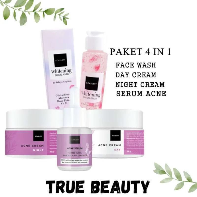 paket produk Scarlett whitening lengkap