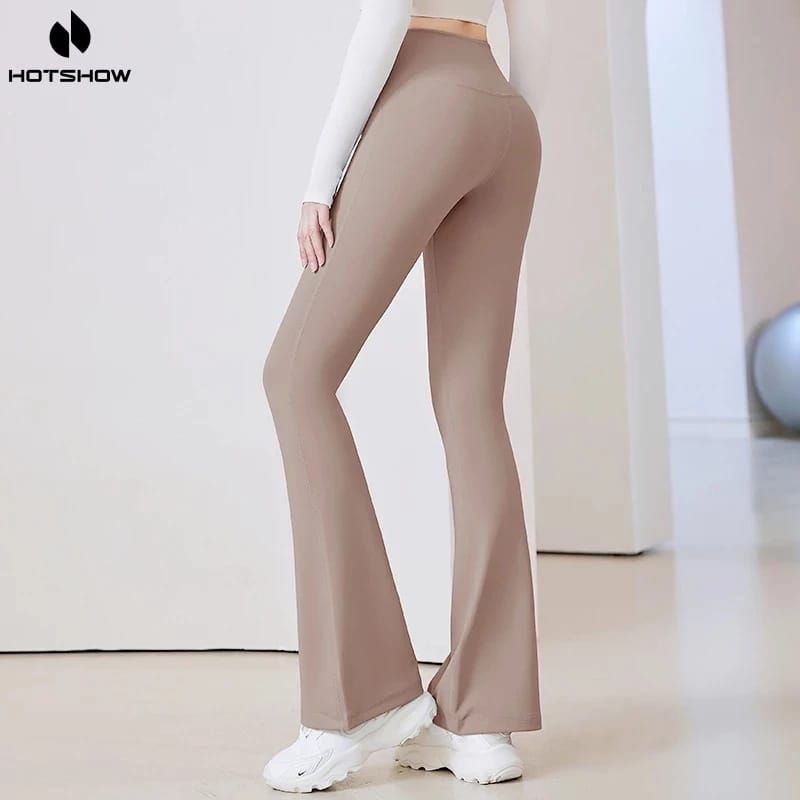 Celana Cutbray Wanita Basic Wide High Waist Legging Cutbray Olahraga Cutbray Olahraga Wanita