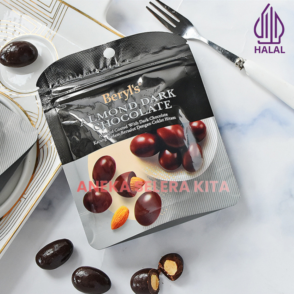 

Ay00! Beryls Almond Raisin Milk Chocolate & Dark Chocolate/Coklat Beryls Bersalut Almond dan Kismis