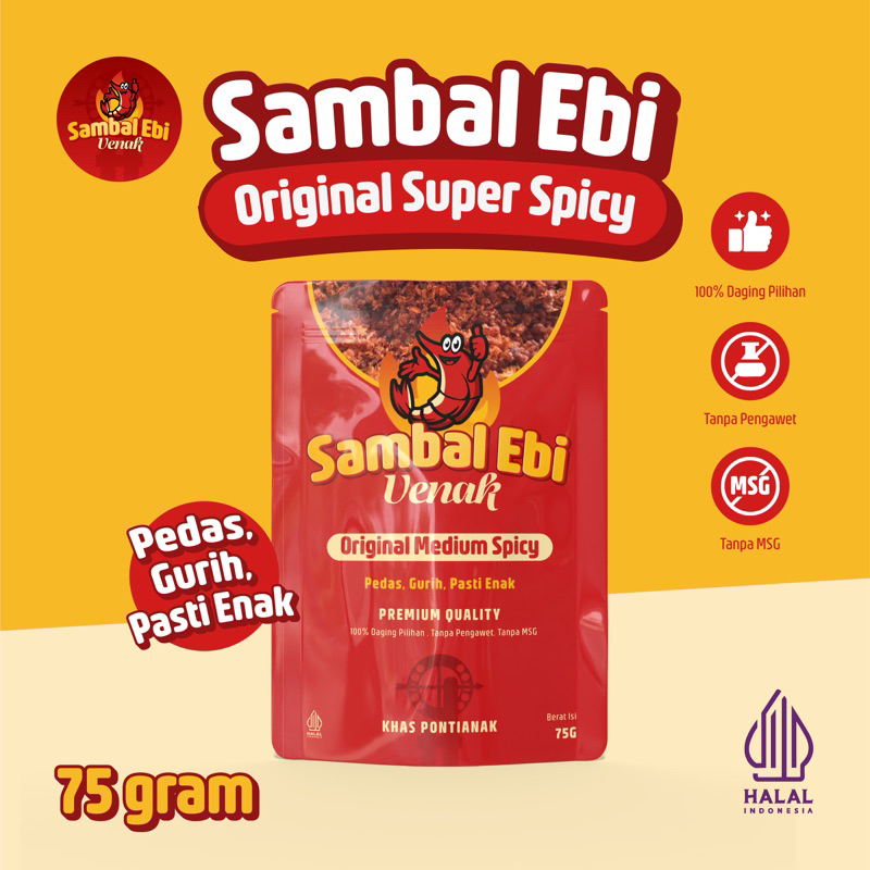 

sambal ebi uenak | original super spicy
