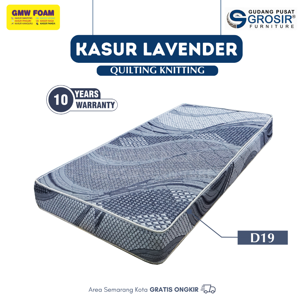 GMW Foam - Kasur Busa - Lavender Quilting Knitting