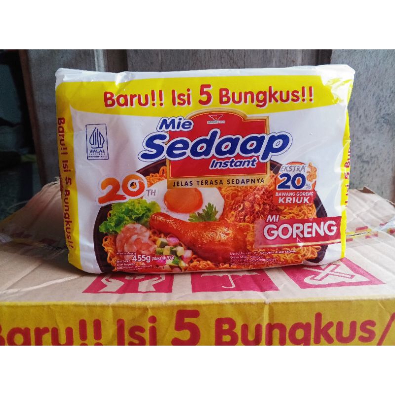 

mi sedap isi 5 bungkus