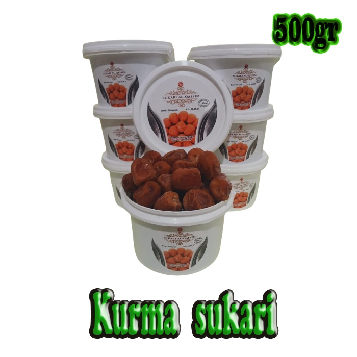 

kurma sukari ember 500gr alqassim