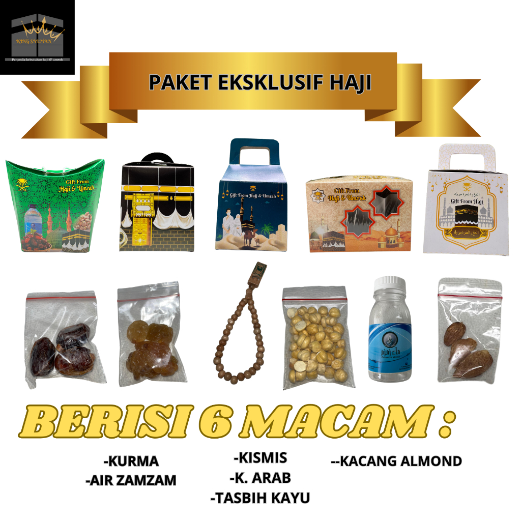 

Oleh-Oleh Haji dan umroh Paket Haji Eksklusif