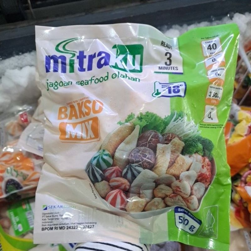 

bakso mix mitraku 500g