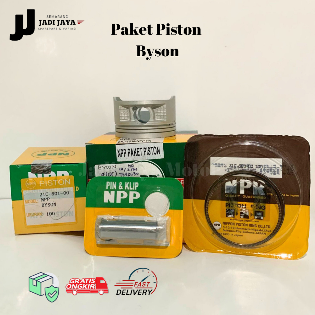 Piston Kit Byson NPP OS STD - 300 / Paket Piston Byson / Piston Kit Byson / Paket Seher Byson / Sehe