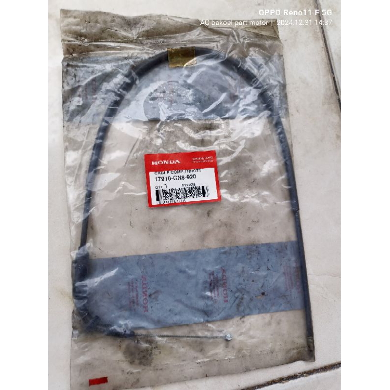 kabel gas Honda Astrea Star original ORI asli 17910 GN8 920 AHM
