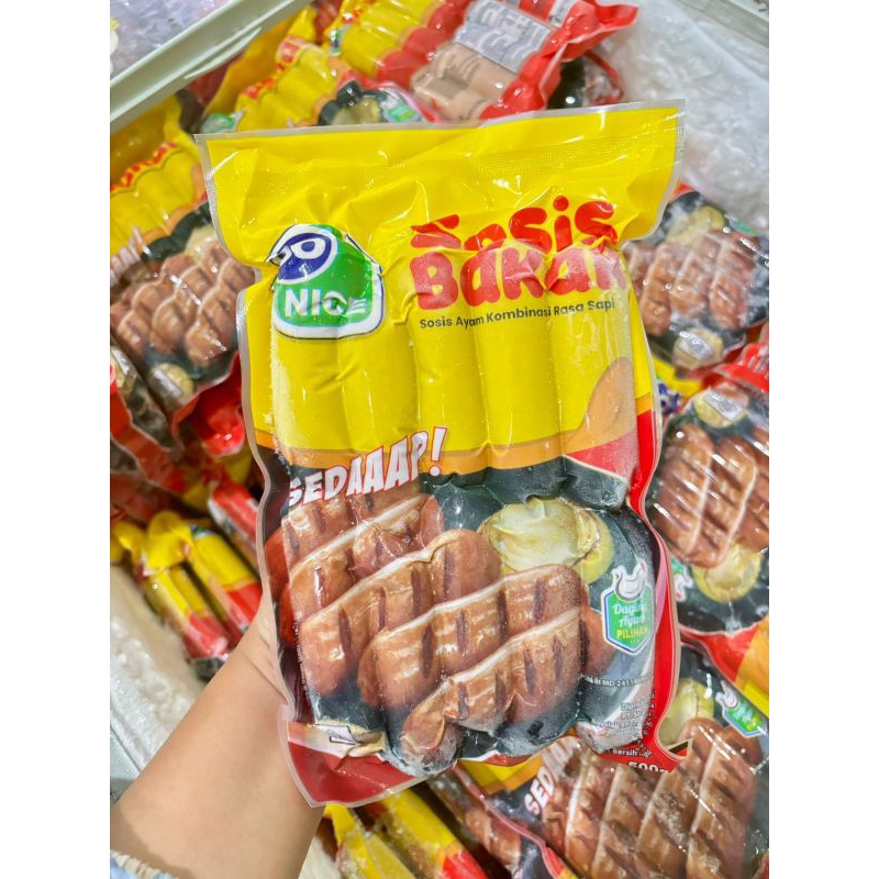 

So Nice sosis bakar jumbo 500 gr isi 10