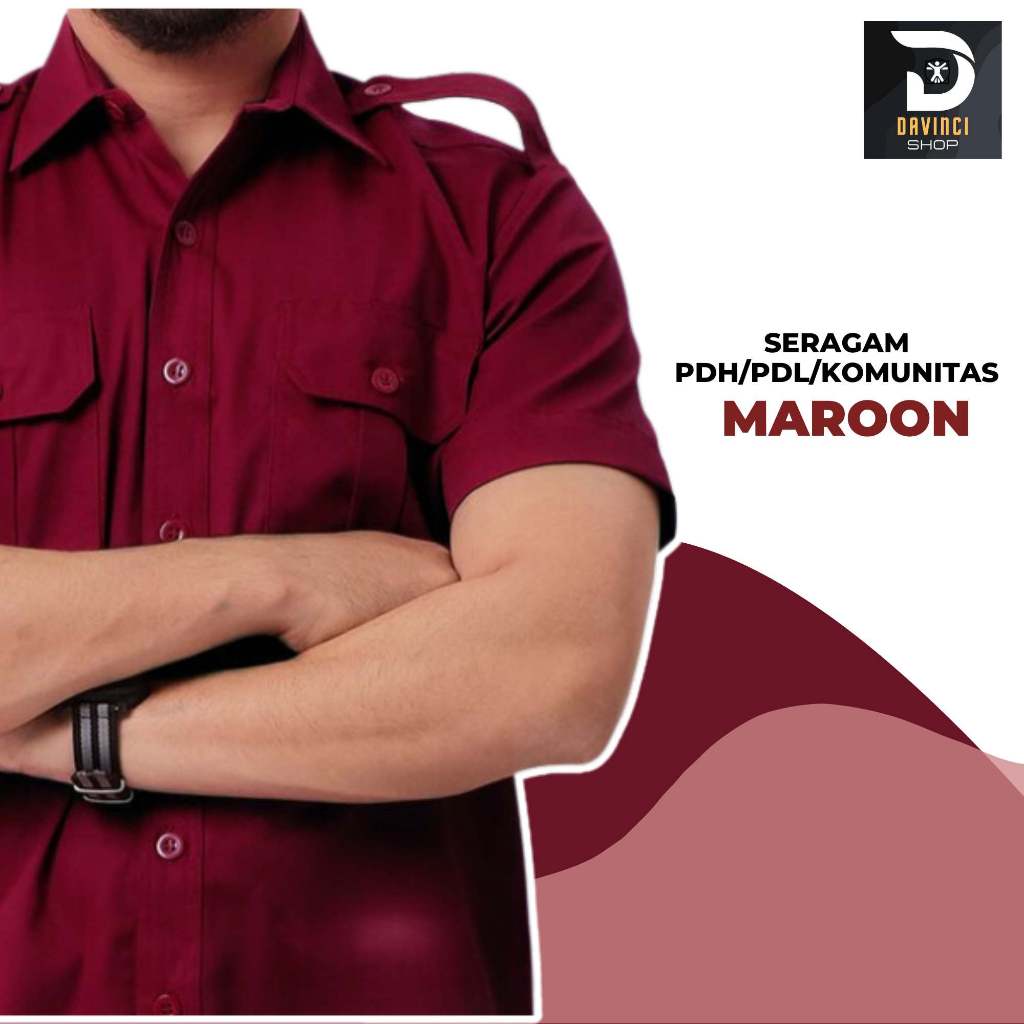 Baju Kemeja PDL PDH Lapangan Lengan Pendek - Pakaian Atasan Seragam Pria Wanita Premium Kerja Kantor