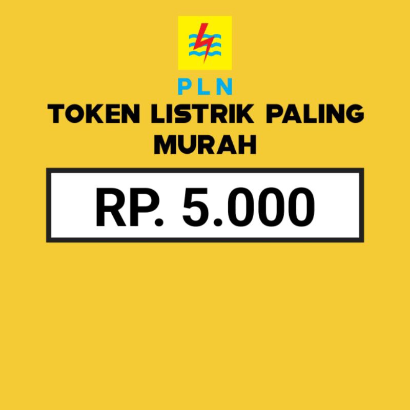 Token Listrik Murah 5000
