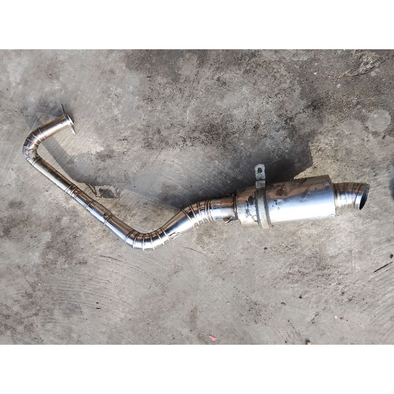 Knalpot Racing Honda Vario 125 LED OLd Vario 150 LED OLd Barang Rasing