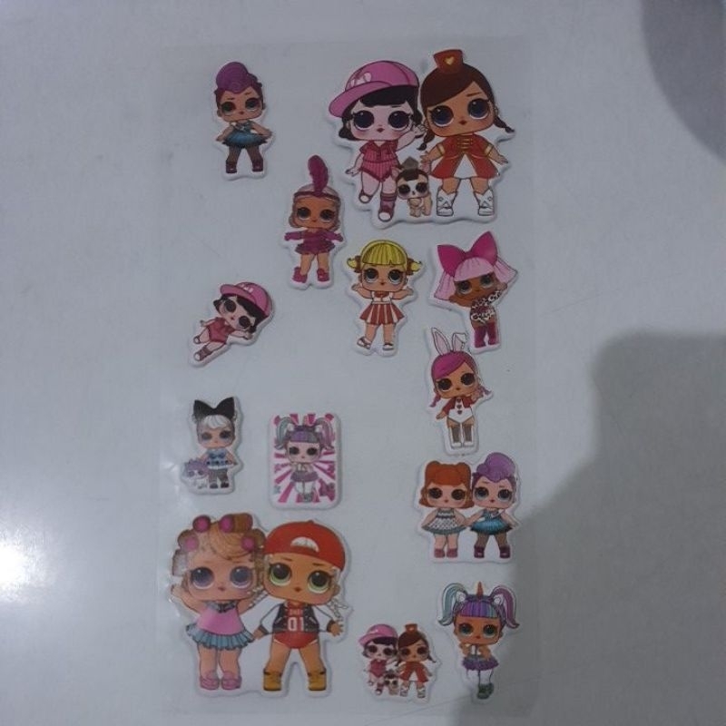 

STIKER BERKUALITAS LOL DOLLS LIMITED EDITION • TIDAK MUDAH ILANG GAMBARNYA •