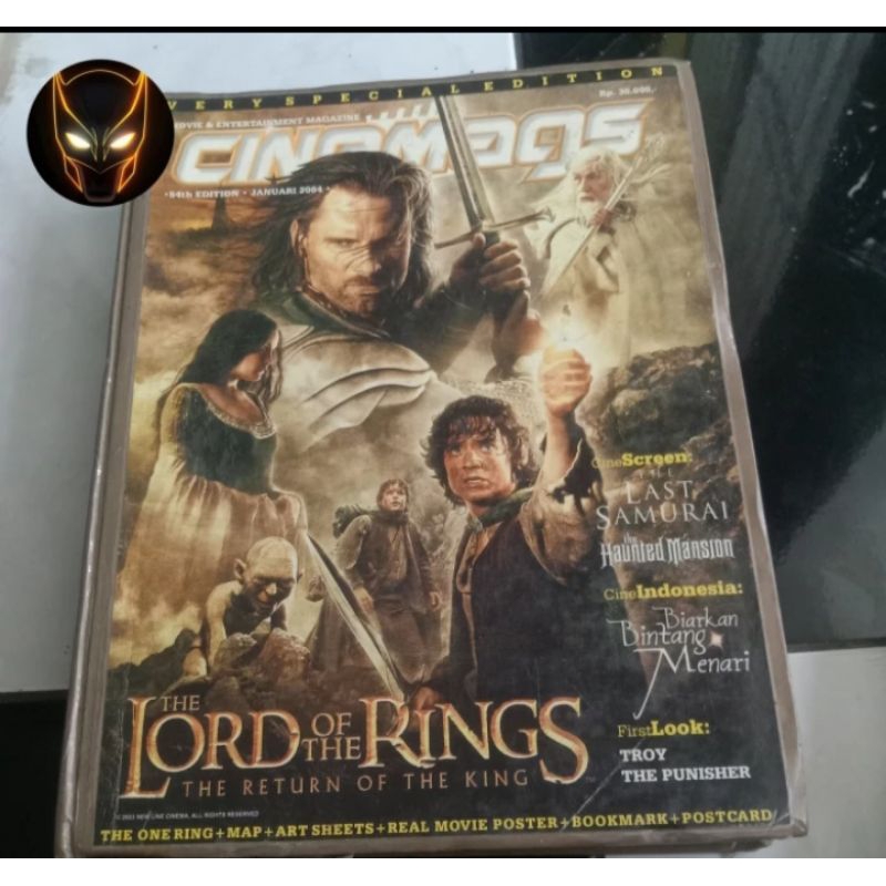 Majalah Original Boxset Cinemags isi 10 Majalah+: Poster