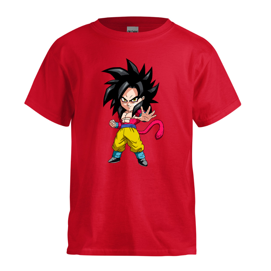 T-Shirt Kaos Dragon Ball Super Saiyan 4 Goku