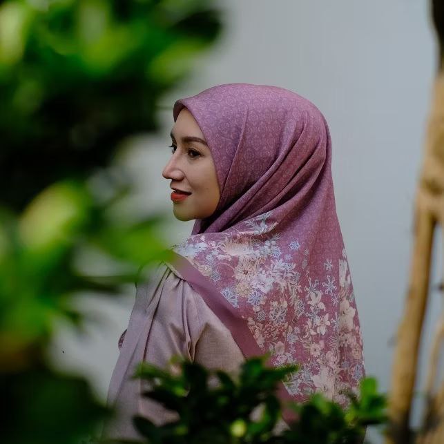 AZARA MOTIF   Segiempat Motif Oskara Voal Azara Motif Terbaru Segiempat Voal