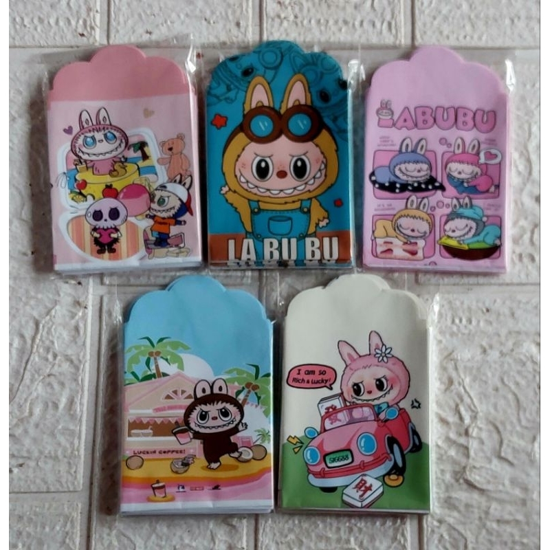 

Amplop lebaran Labubu murah / Amplop lebaran medium / amplop lucu /amplop kartun