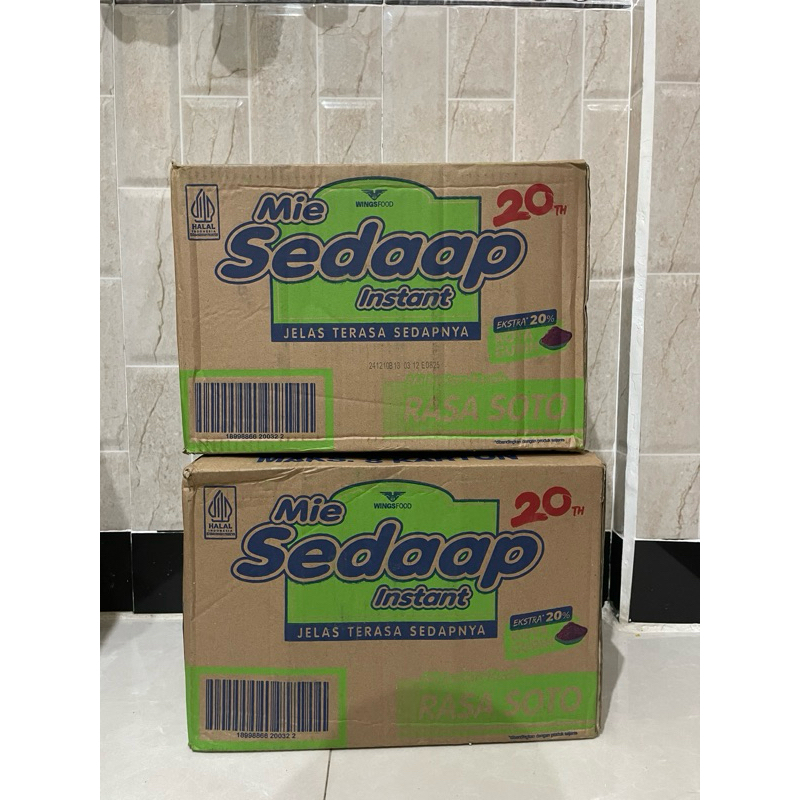 

Mie sedaap soto Instan Rasa Soto isi 40
