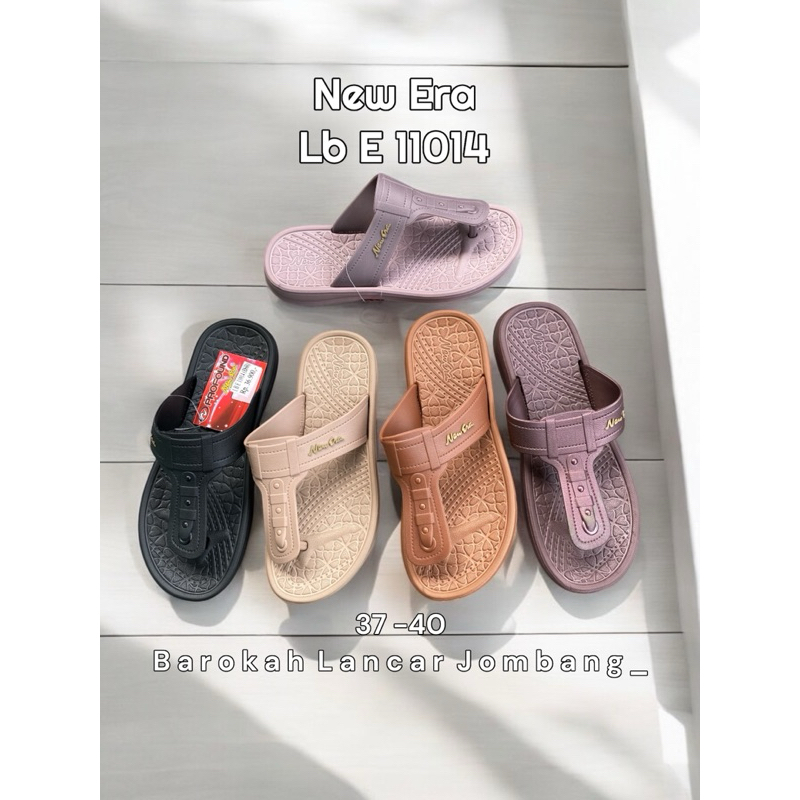 SANDAL JAPIT KARET WANITA NEW ERA LB 11014 SIZE 37-40 ORIGINAL BY NEW era
