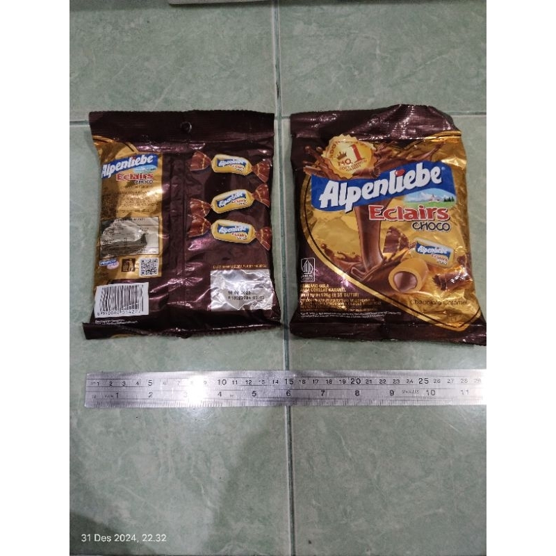 

Alpenliebe Eclairs Choco Kembang Gula Cokelat Karamel 126g