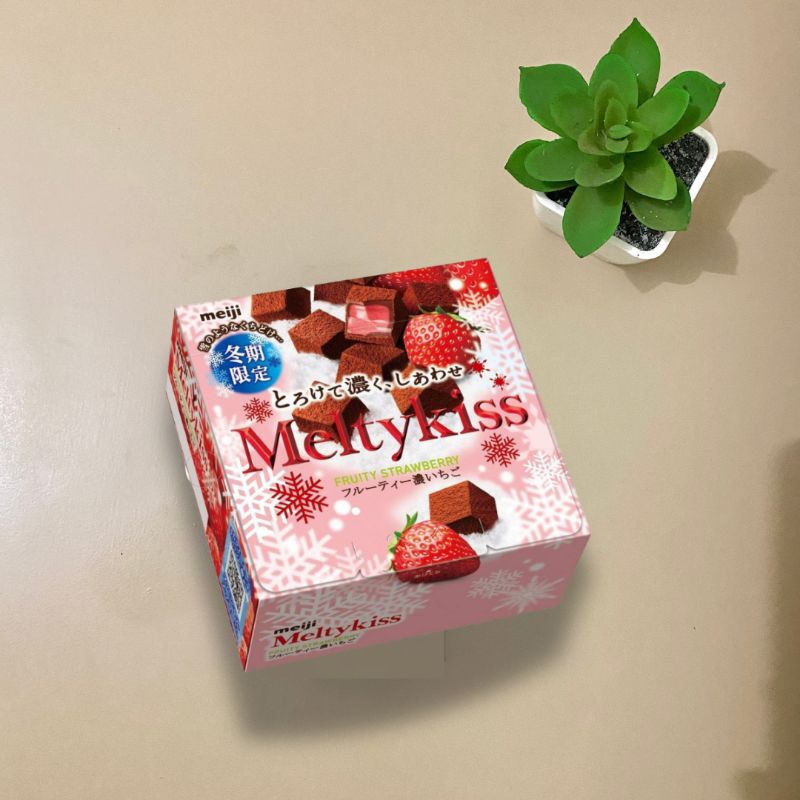 

Meiji meltykiss rich strawberry