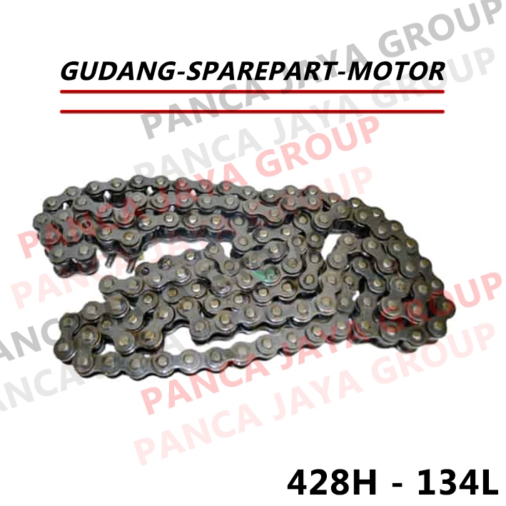 RANTAI RODA GEAR GIR 428H-134L 134 VIAR CROSS CROS X 200-250 GT SE ES DB