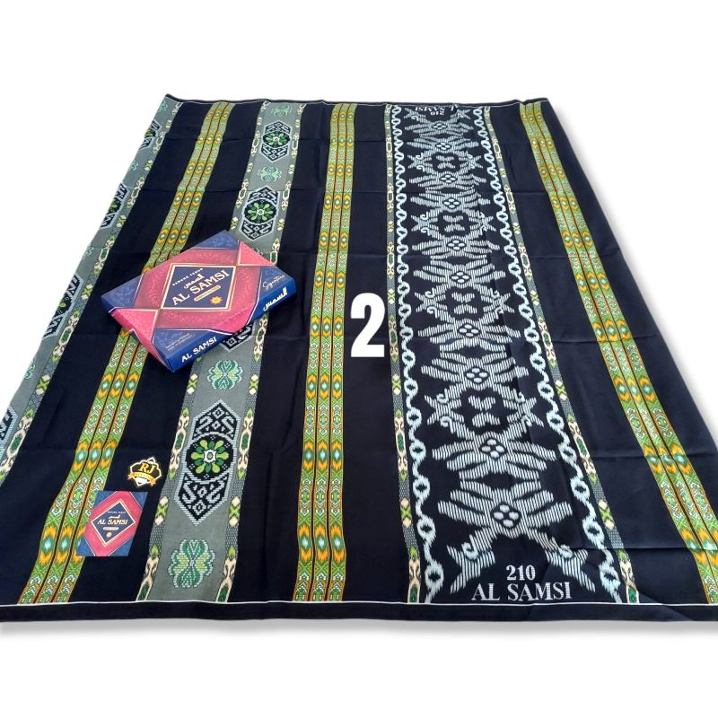 BELI 1 GRATIS 1 sarung Al samsi motif BHS SIF serian hitam hijau/merah/biru/coklat