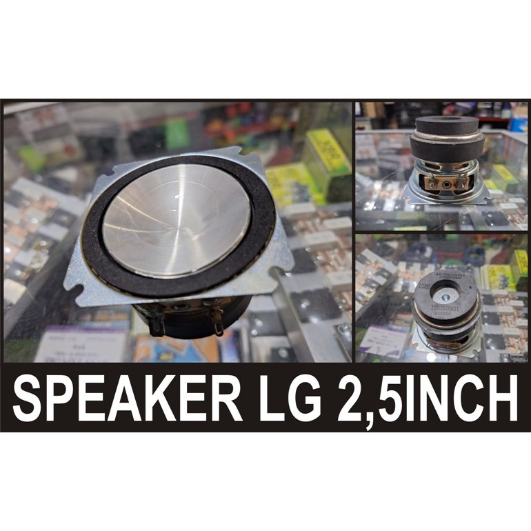 SPEAKER VOKAL BASS 2.5INCH KENCANG 2.5 INCH DOUBLE MAGNET LG ORIGINAL