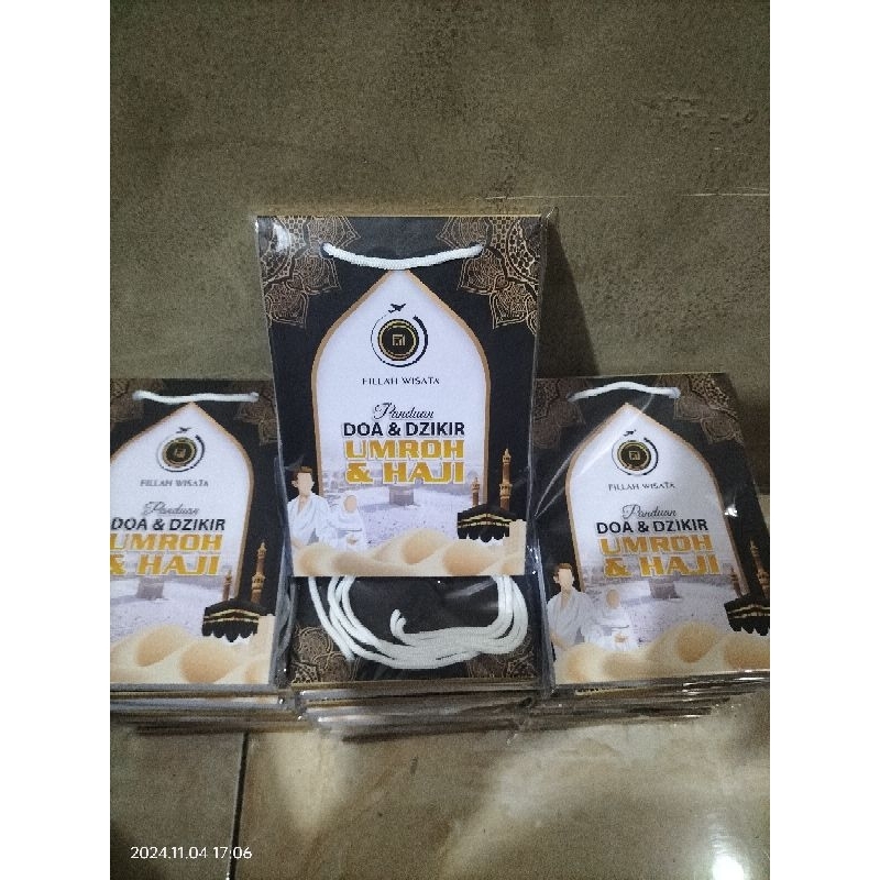 buku panduan umroh custom jilid lem