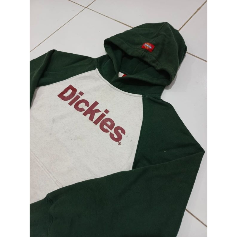 Dickies Hoodie Green_White