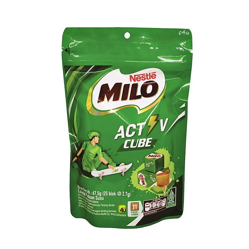 

Milo Activ CUBE - Permen Serbuk Coklat Malt Padat - Isi 25 pcs POUCH