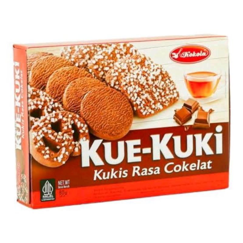 

KOKOLA KUE KUKI RASA COKELAT | VANILLA NETTO 80 GR