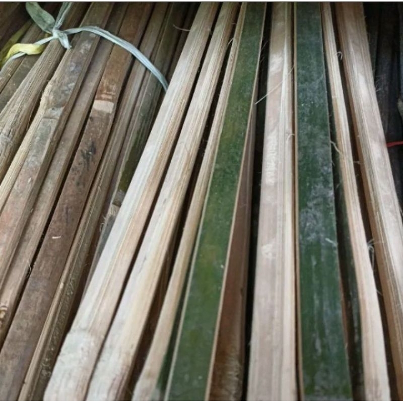 Bilah bambu 150 cm/turus tanaman/pagar bambu